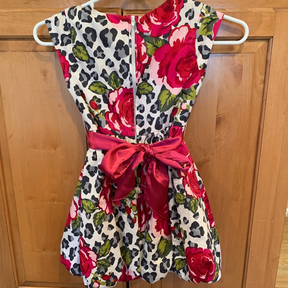 Little girls floral dress